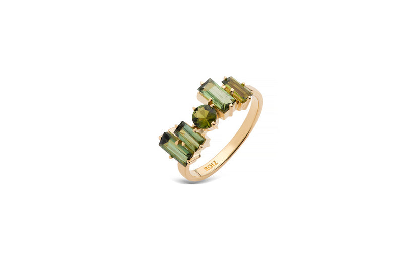 Anel Turmalinas Verdes — Abigail Roiz