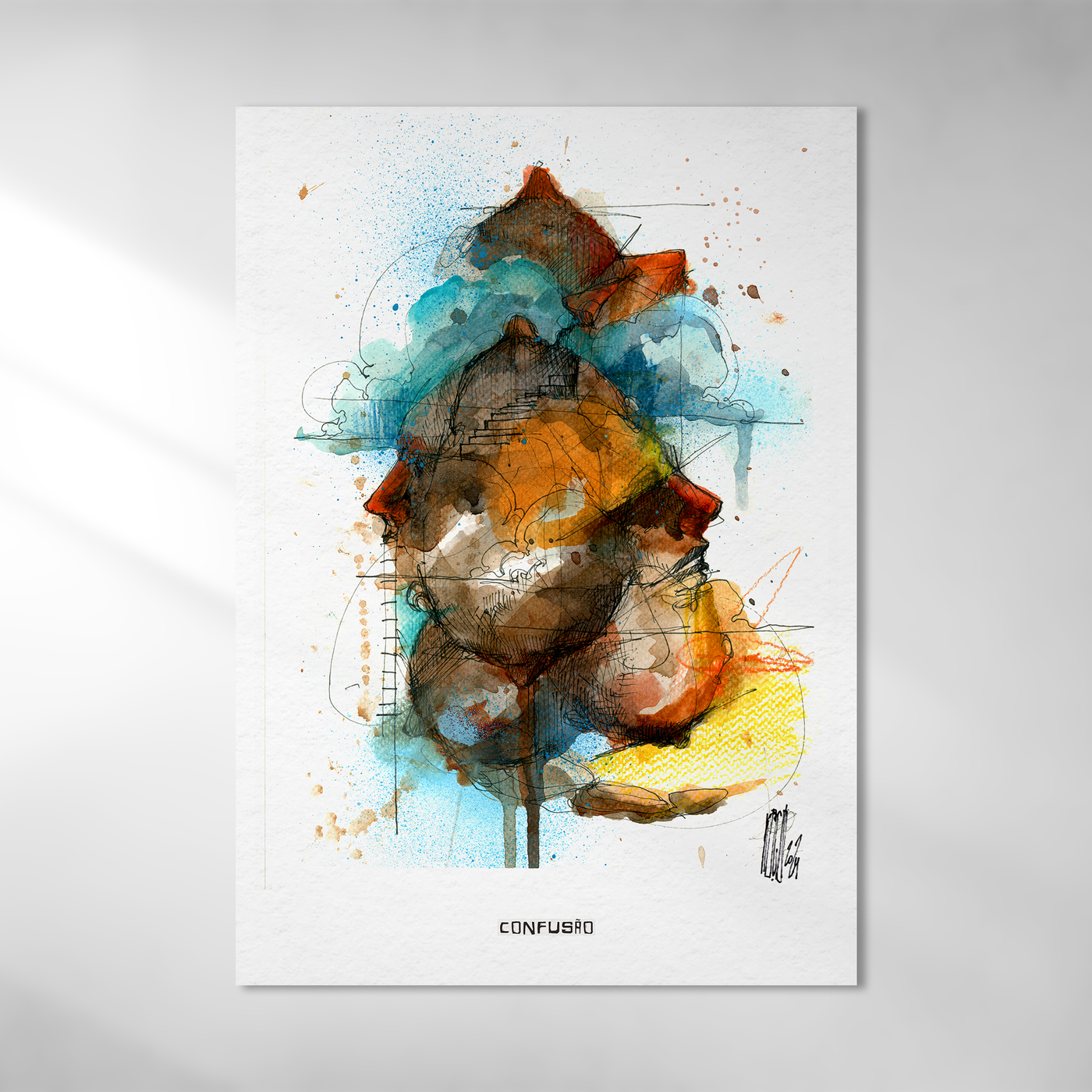 Confusão - Poster — KBÇA