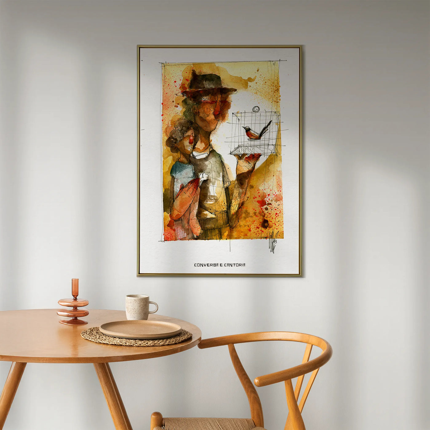 Conversa e cantoria - Poster — KBÇA