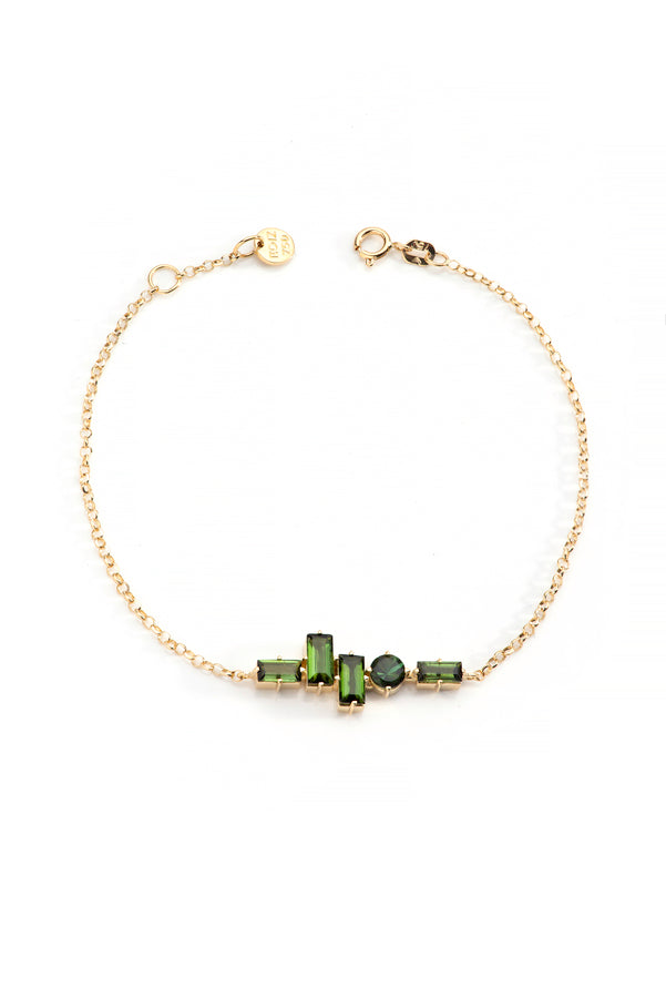 Pulseira Turmalinas Verdes — Abigail Roiz